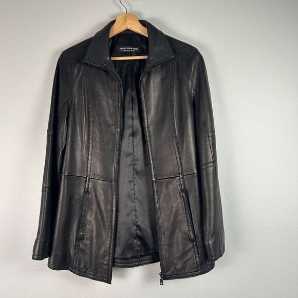 Marc New York By Andrew Marc Vintage Leather Jacket - Picture 1 of 14